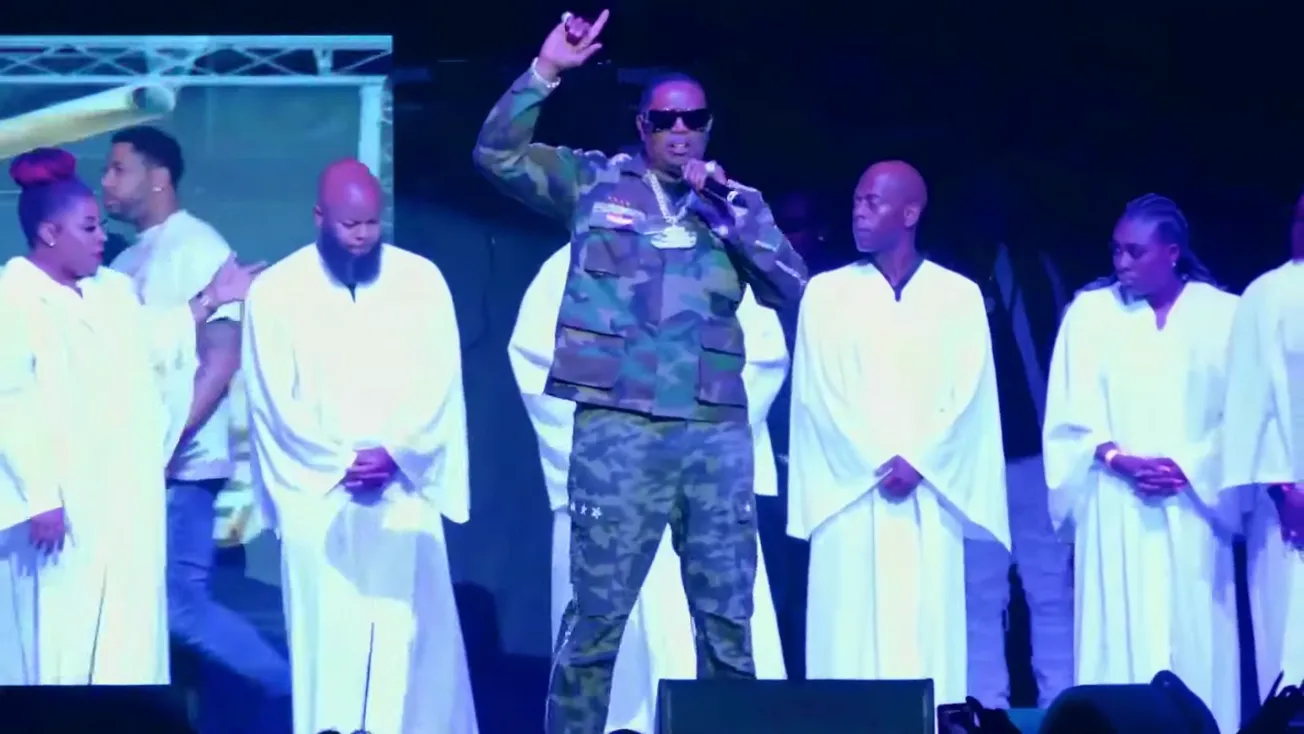 'We are turning our pain into purpose': Master P hosts hometown concert raising mental health awareness