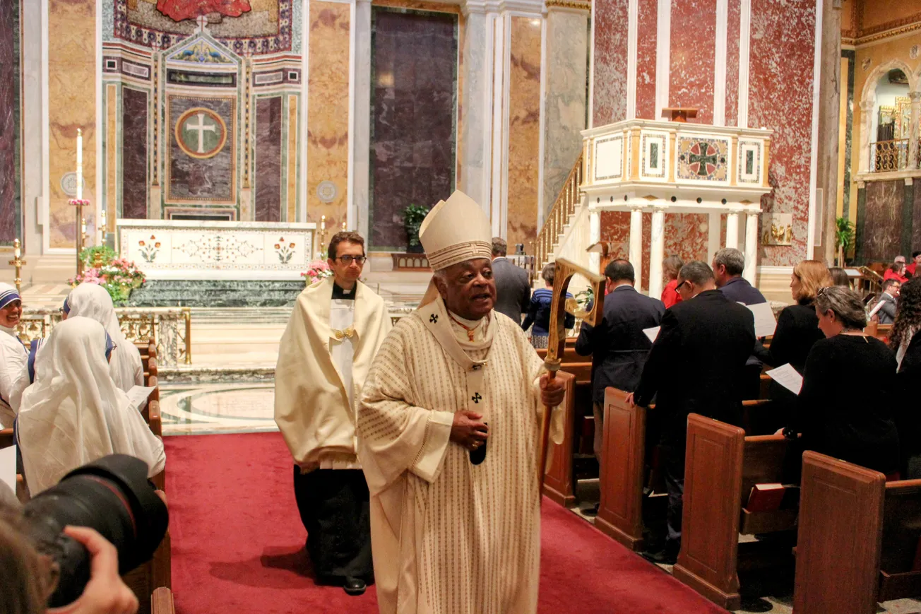 Cardinal Wilton Gregory celebrates 50 years of priesthood at Mass in D.C.