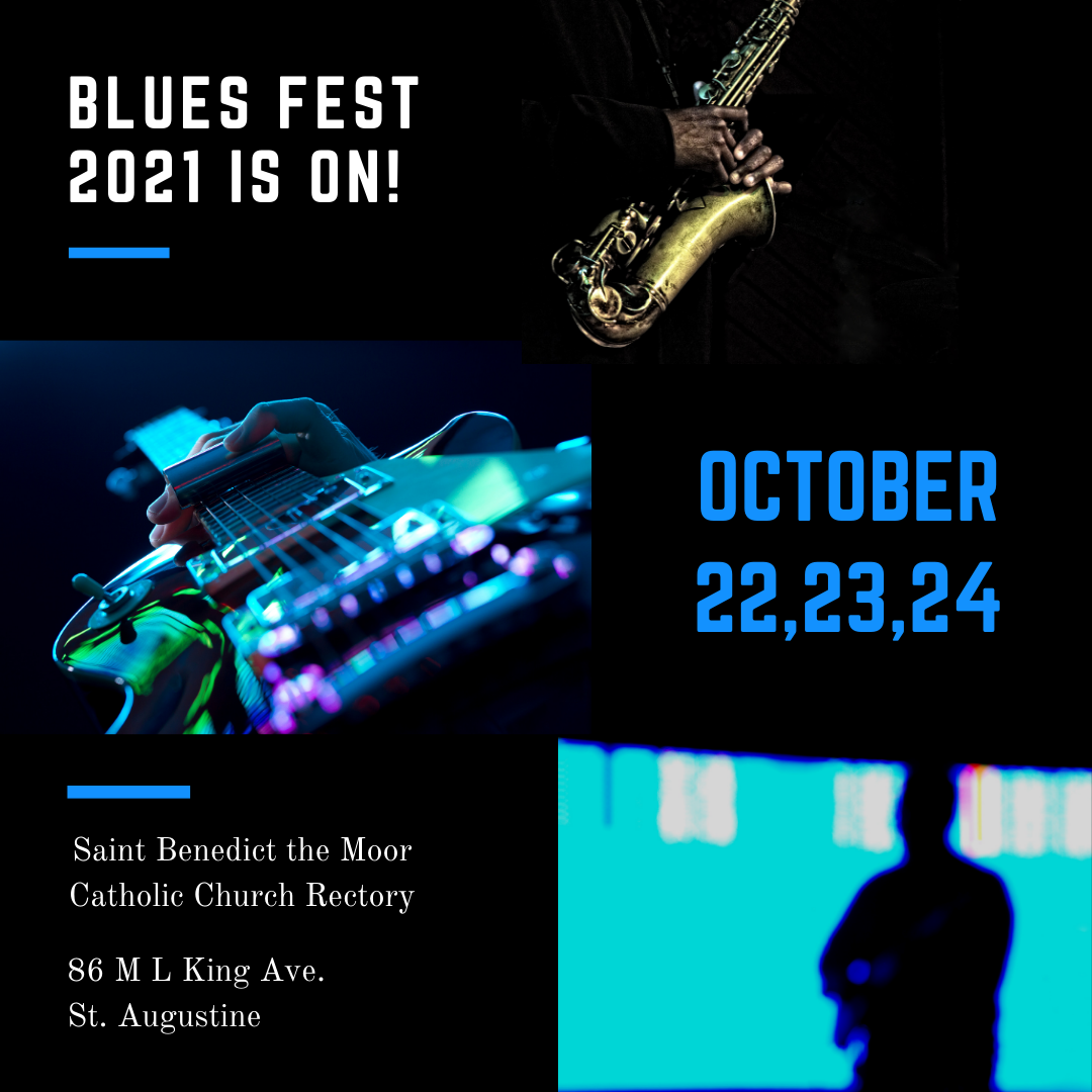 St Benedict Blues Fest, benefitting historic Black parish, set for this weekend in St Augustine