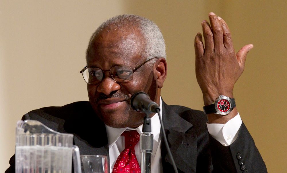 Justice Clarence Thomas hospitalized in DC
