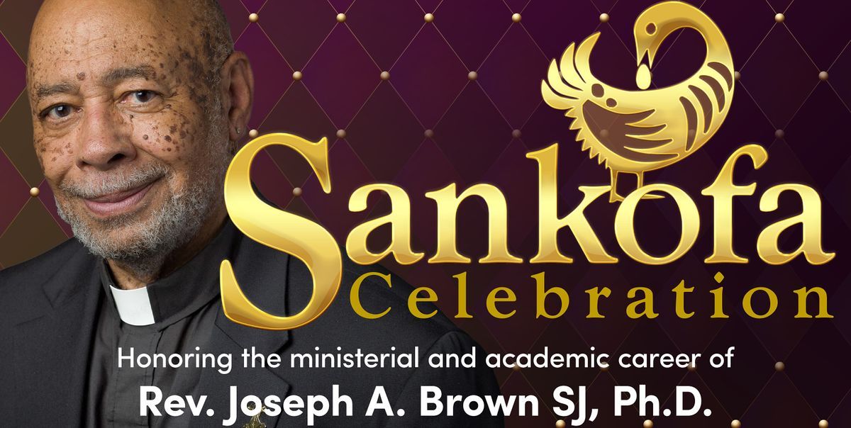 Fr Joseph A. Brown, SJ being honored this weekend at Sankofa symposium in Illinois
