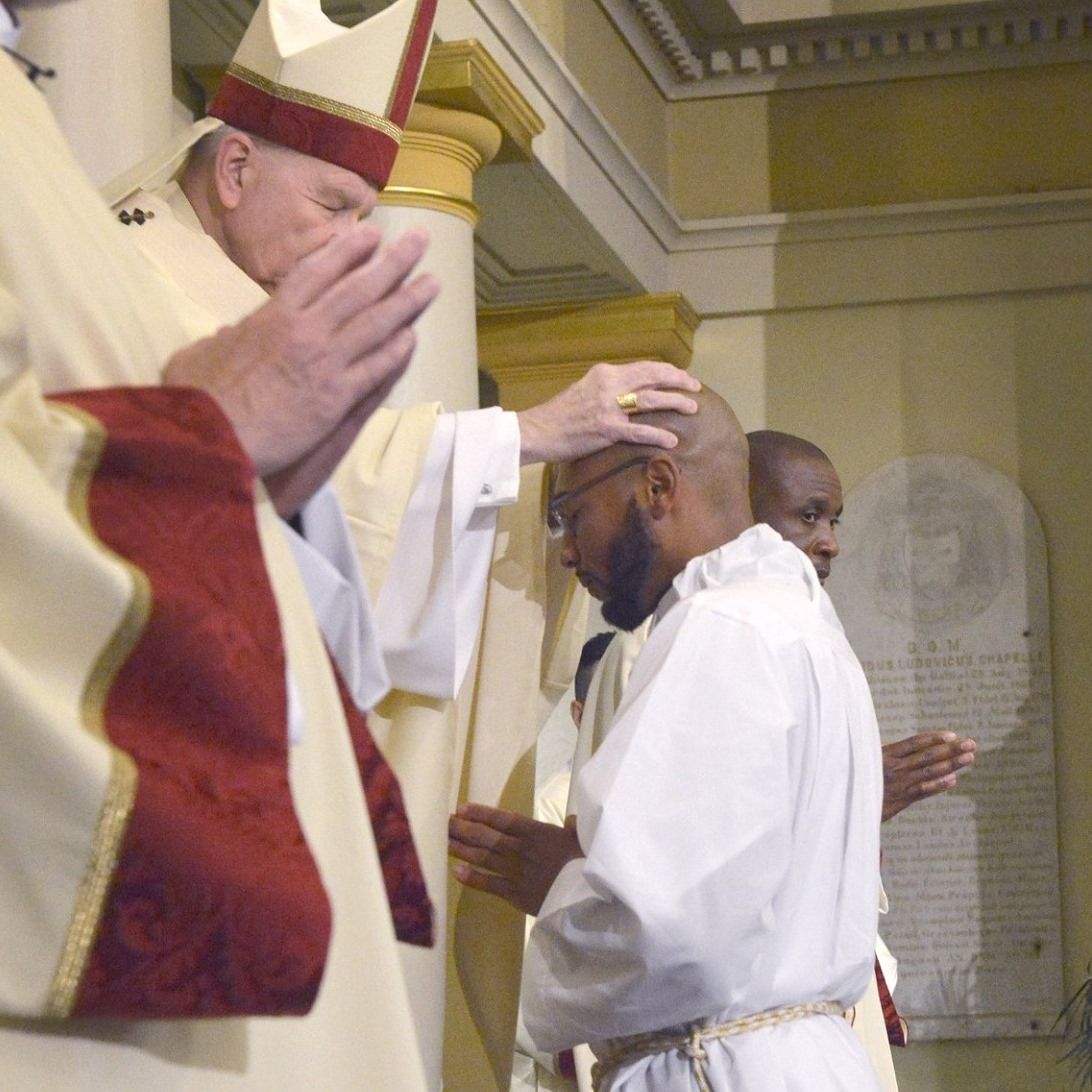 Deacon Ajani Gibson named parochial vicar of St Peter Claver New Orleans