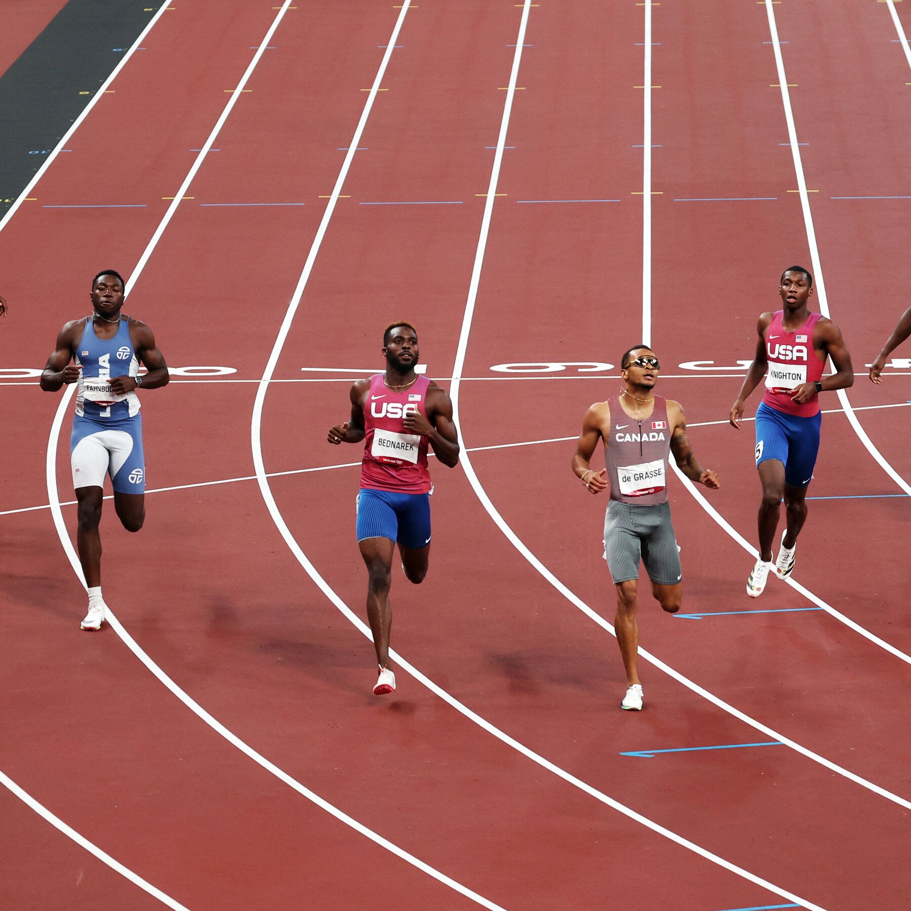 Black Catholics go 1-2 in men's 200m final