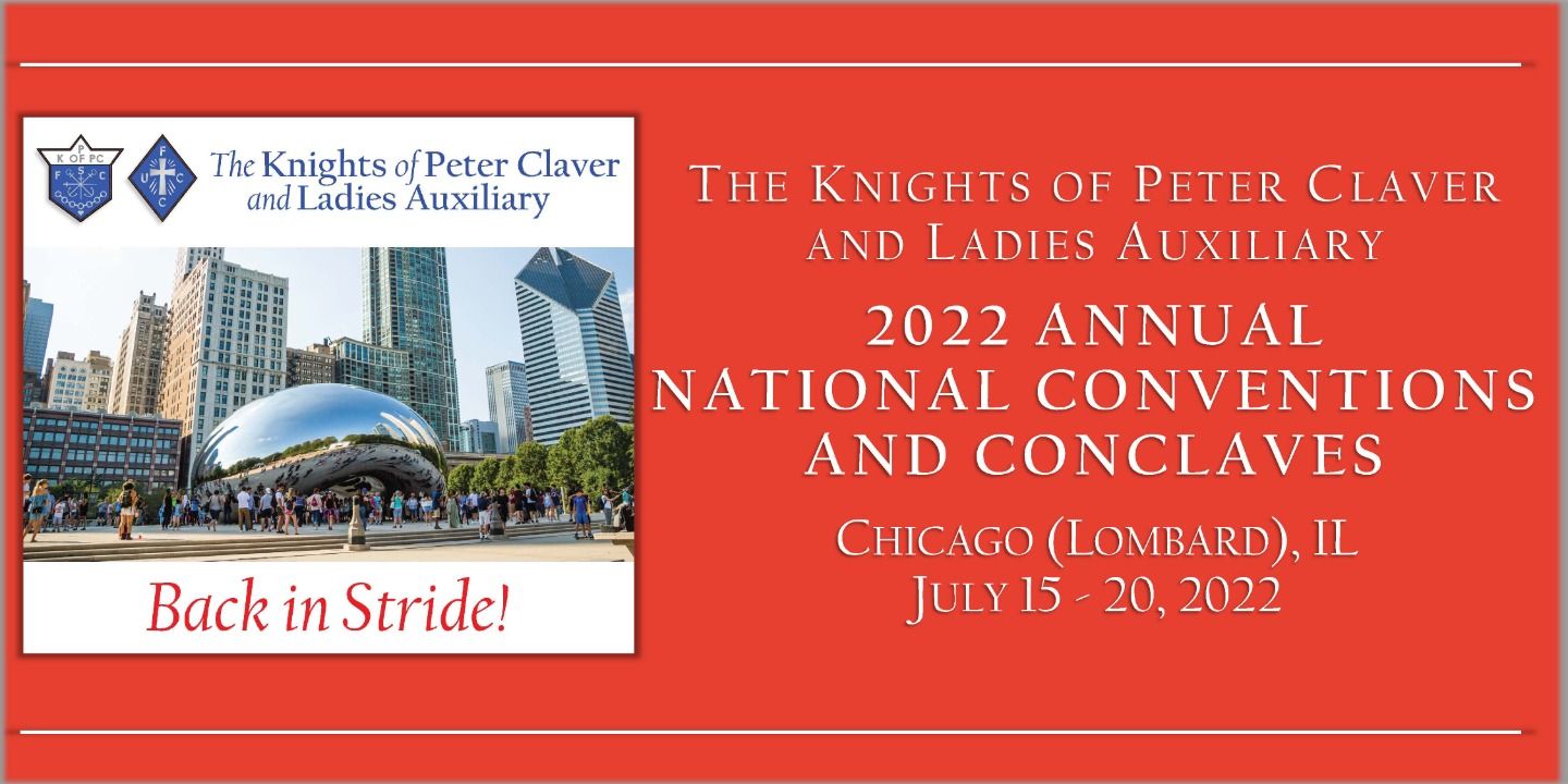 Knights of Peter Claver and Ladies Auxiliary to hold 106th national convention July 15-20th in Chicago