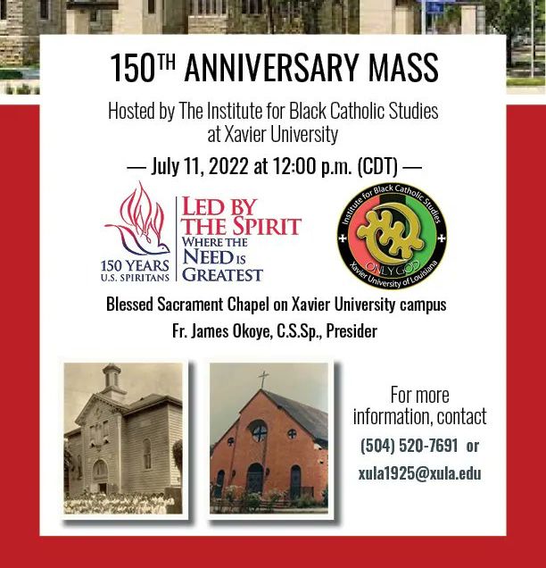 Spiritans to celebrate 150 years in US with Mass at Xavier University of Louisiana